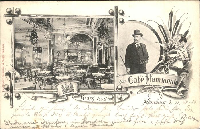 Hamburg Cafe Hammonia