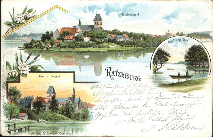 Ratzeburg Dom Probstei Demolirungs-Ecke