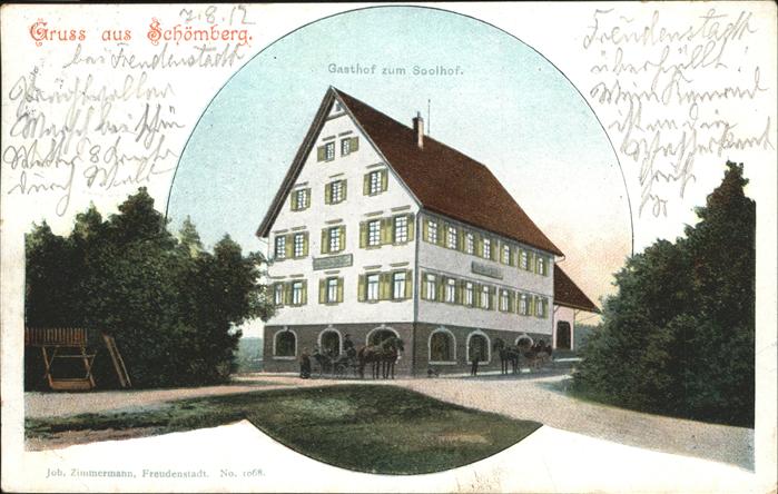 Schoemberg Freudenstadt Gasthof zum Soolhof