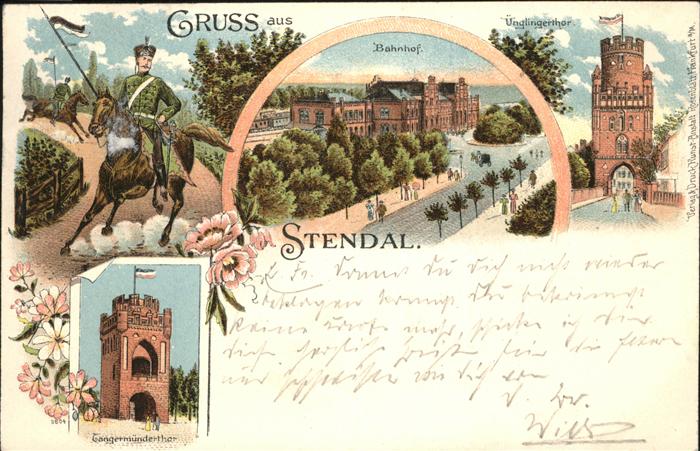 Stendal Bahnhof Ünglingerthor Tangermünderthor