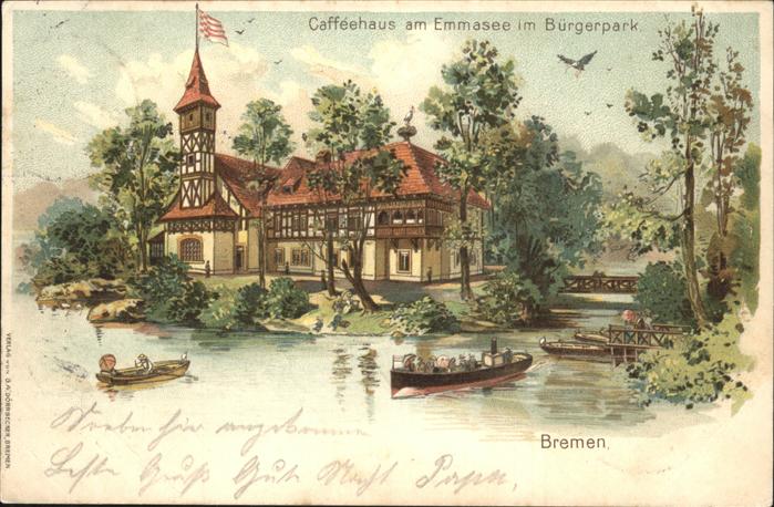 Bremen Caffeehaus Emmasee Bürgerpark