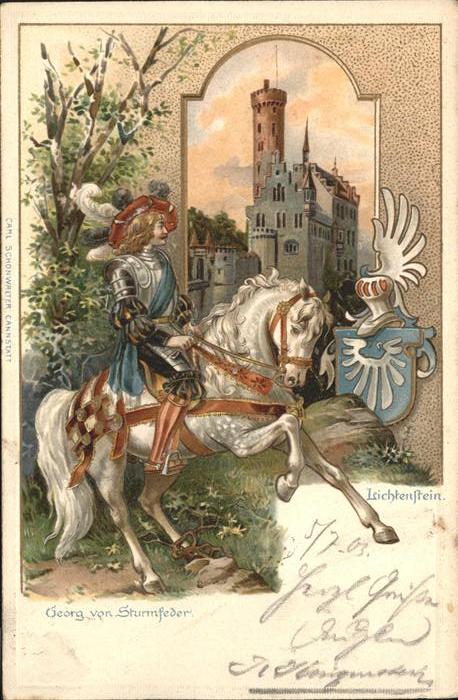 Lichtenstein Wuerttemberg Georg von Sturmfeder