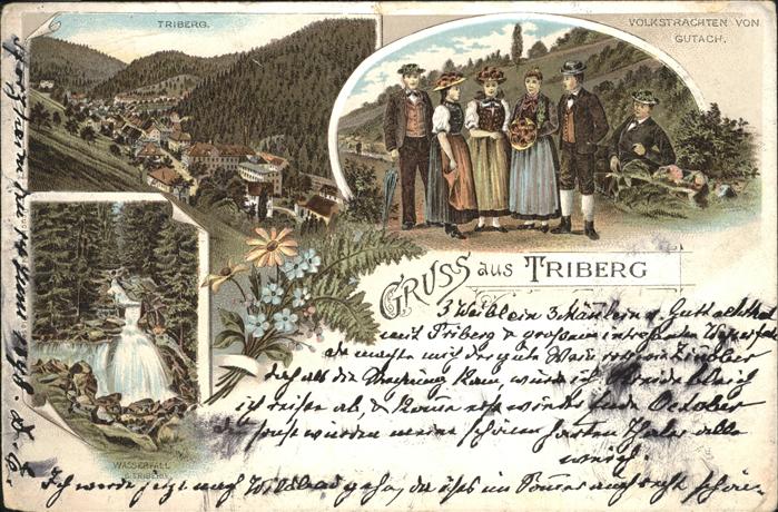 Triberg Volkstrachten Gutach