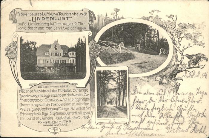 Melsungen Fulda Touristenhaus Lindenlust