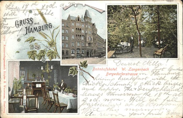 Hamburg Bahnhofshotel