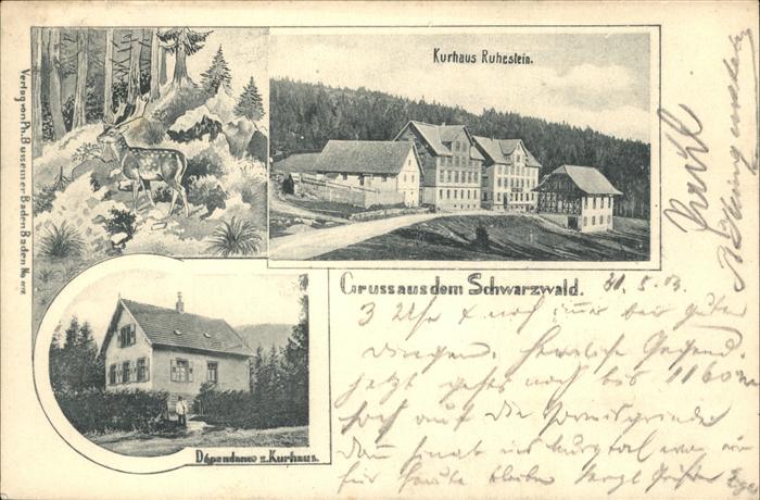Schwarzwald Kurhaus Ruhestein