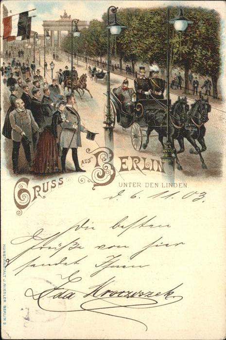 Berlin Unter den Linden