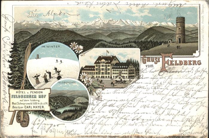 Feldberg Schwarzwald Feldbergsee Hotel Feldberger Hof