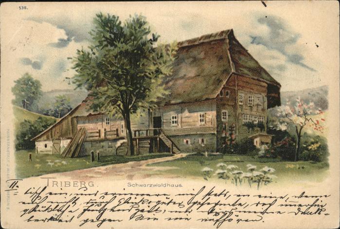 Triberg Schwarzwaldhaus