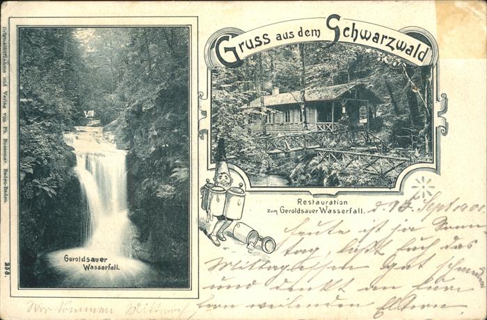 Geroldsau Geroldsauer Wasserfall