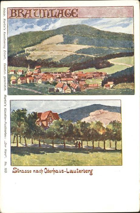 Braunlage Strasse Oderhaus-Lauterberg