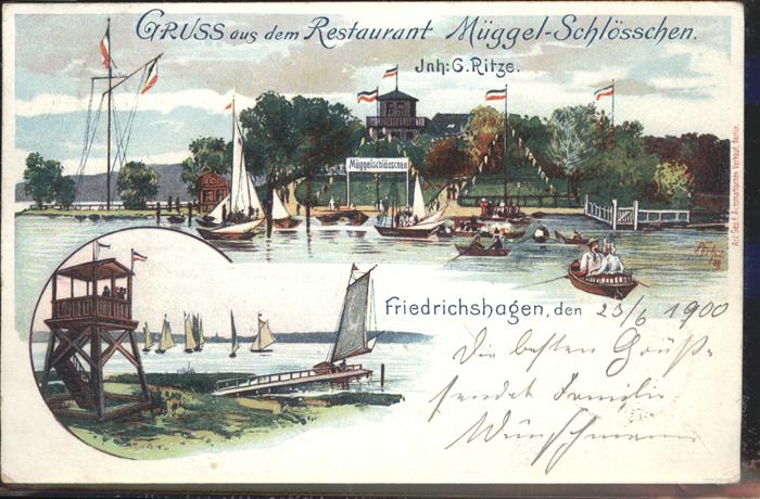 Friedrichshagen Berlin Restaurant Müggel-Schösschen