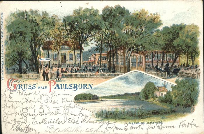 Paulsborn Jagdschloss Grunewald