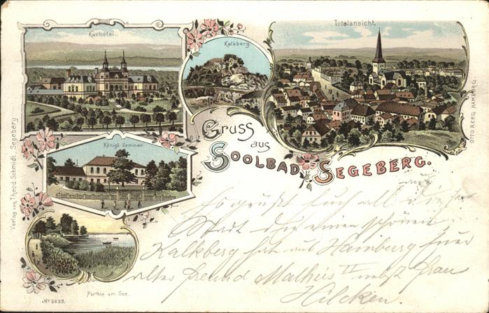Bad Segeberg Kurhotel Kalkberg Kgl. Seminar