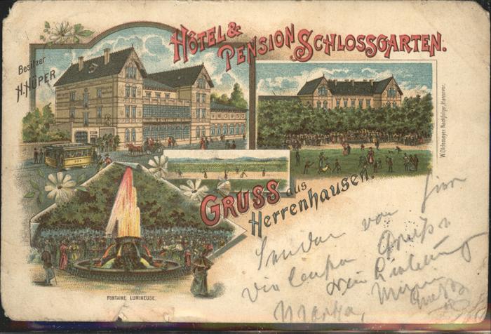 Herrenhausen Hannover Hotel Schlossgarten