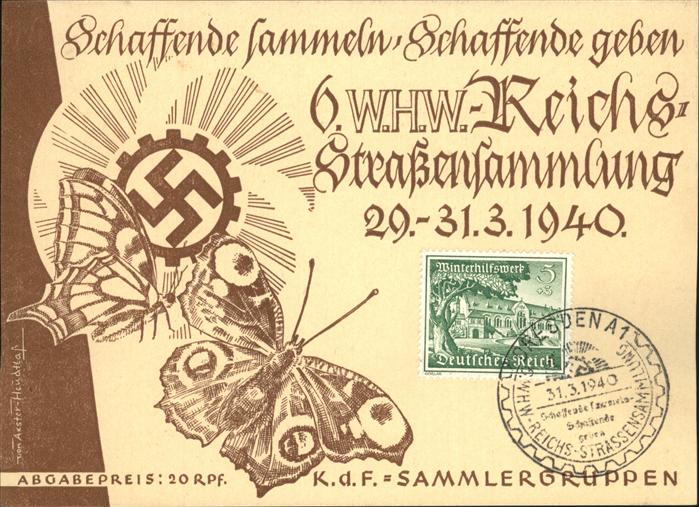 Schmetterlinge Reichsstrassensammlung Dresden