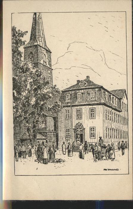 Ubbelohde Otto Hameln Rathaus Marktkirche