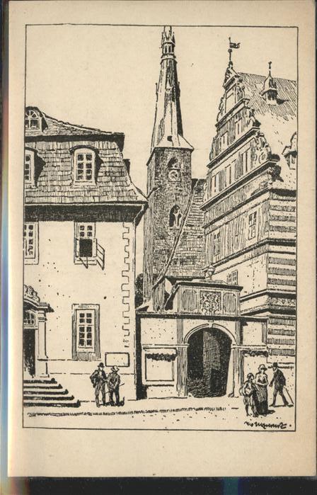 Ubbelohde Otto Rathaus Hochzeitshaus Bäckerscharren Ma