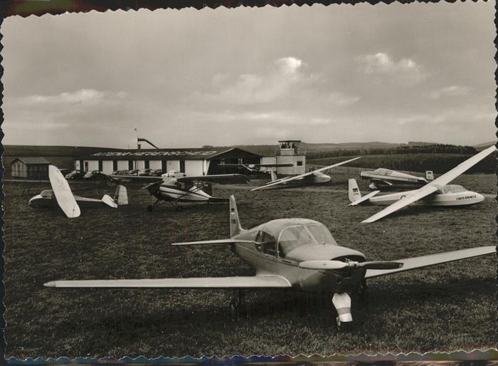 Segelflug Gliding Vol-Voile Vuolo-a-Vela Sportflugplatz Altena-Hegenscheid