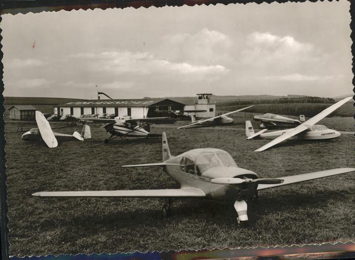 Segelflug Gliding Vol-Voile Vuolo-a-Vela Sportflugplatz Altena-Hegenscheid