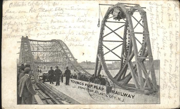 Achterbahn Flip Flap Railyway Atlantic City