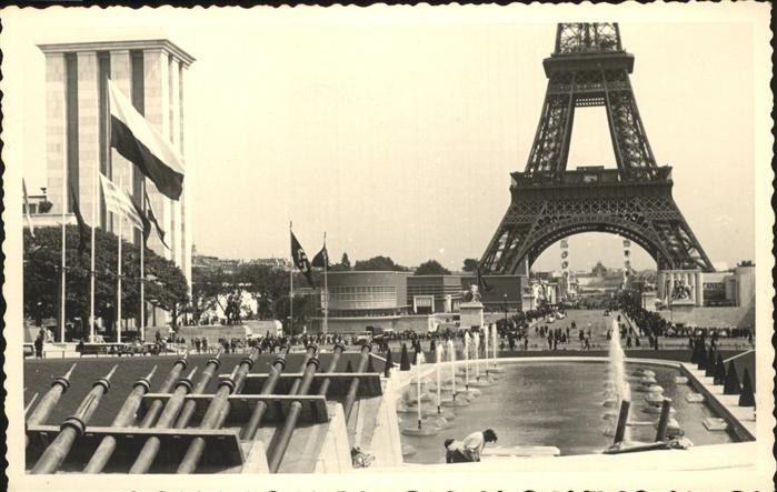 Exposition Internationale Paris 1937 Eiffelturm  NZ4