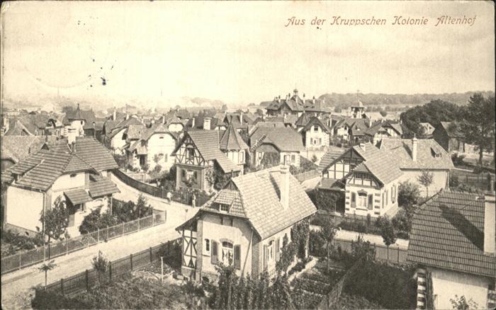 Krupp Kolonie Altenhof