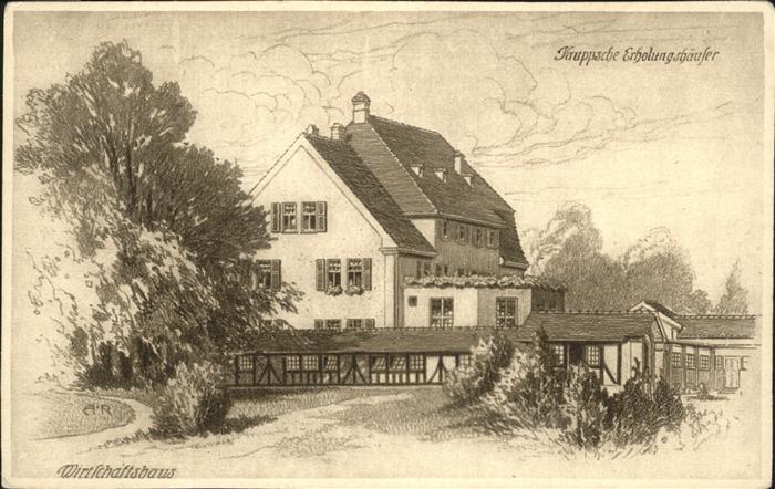 Krupp Erholungshaus Wirtschaft