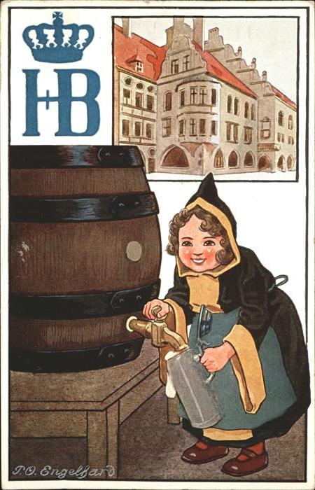 Muenchner Kindl Hofbräuhaus P.O. Engelhard