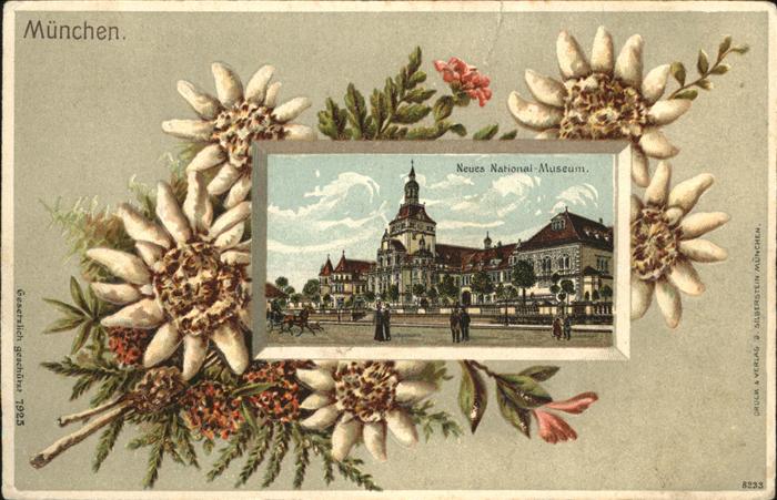 Edelweisskarte National Museum Muenchen