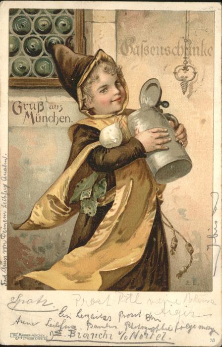 Muenchner Kindl Bierkrug