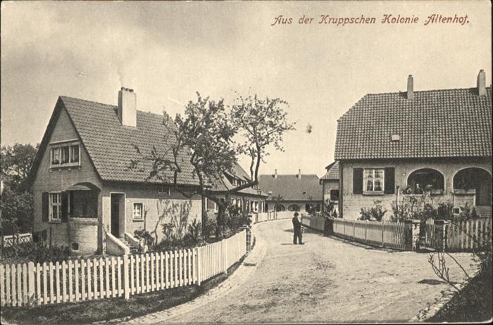 Krupp Kolonie Altenhof