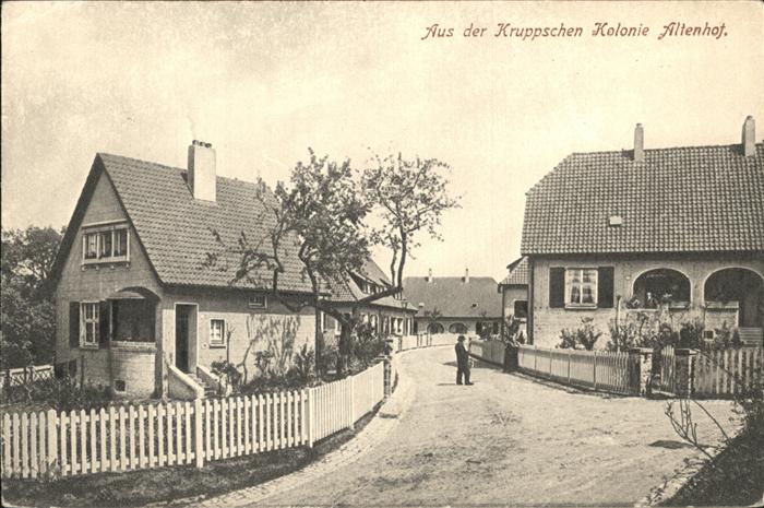 Krupp Kolonie Altenhof