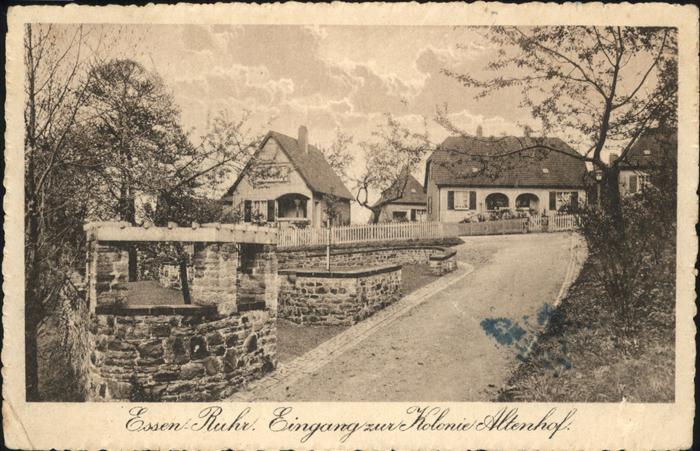 Krupp Essen-Ruhr Kolonie-Altenhof