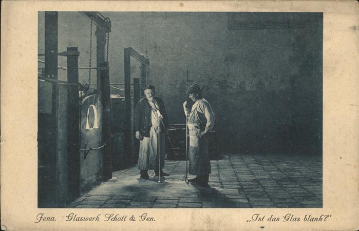 Glashandwerk Jena Glaswerk Schott & Gen.
