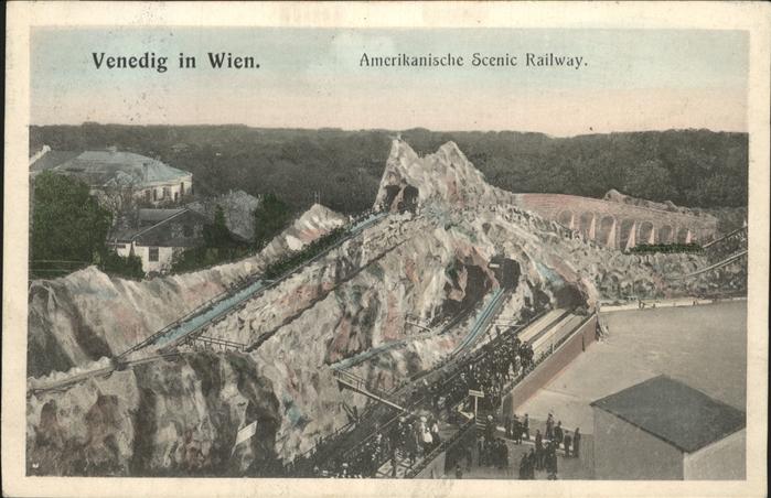 Achterbahn Venedig in Wien Scenic Railway