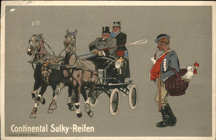Continental Pneumatic Sulky-Reifen Pferdekutsche