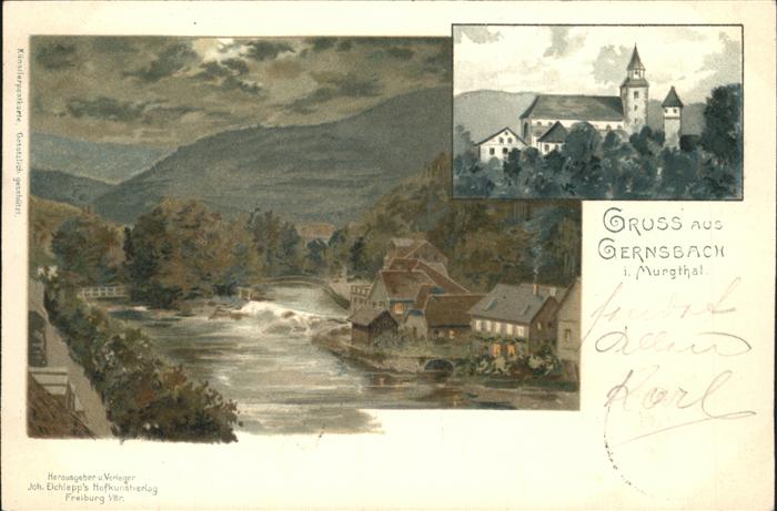 Verlag Elchlepp Nr. Gernsbach Murgthal