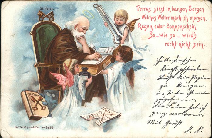 Engel Petrus Wetterthermometer