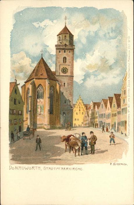 Kraemer F. Donauwoerth Stadtpfarrkirche Nr. 1821