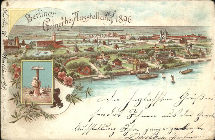 Ausstellung Gewerbe Berlin 1896 Hammer