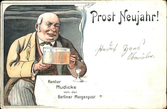 Zeitung Rentier Mudicke Berliner Morgenpost Neu