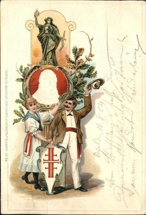 Turnen Jahn Germania Litho