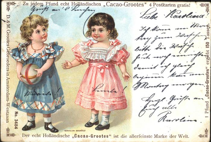 Kakao Schokolade Chocolat Holland Amsterdam Cacao-Grootes