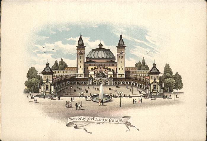Ausstellung Gewerbe Berlin 1896 Ausstellungs-Palast