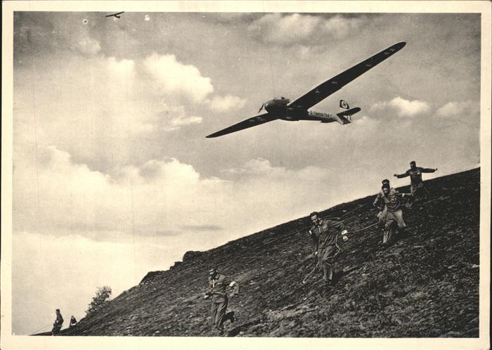 Segelflug Gliding Vol-Voile Vuolo-a-Vela Volo-a-Vela-- Rhoen Wasserkuppe  NZ4