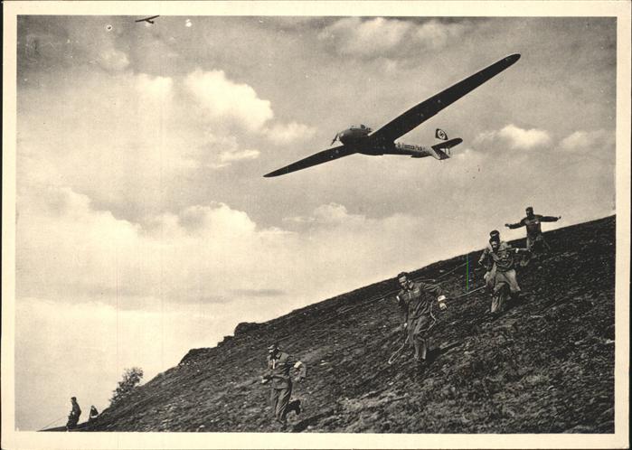 Segelflug Gliding Vol-Voile Vuolo-a-Vela Volo-a-Vela-- Rhoen Wasserkuppe NZ4