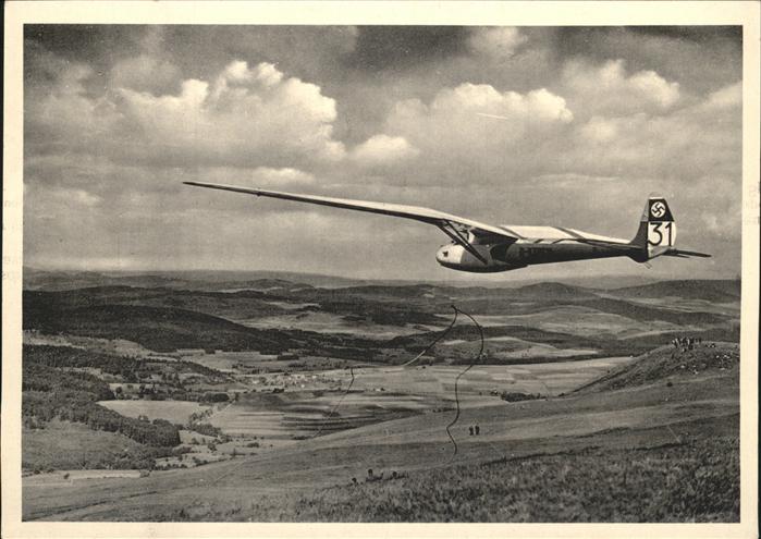 Segelflug Gliding Vol-Voile Vuolo-a-Vela Volo-a-Vela-- Rhoen Wasserkuppe NZ4
