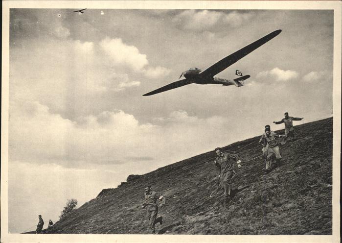 Segelflug Gliding Vol-Voile Vuolo-a-Vela Volo-a-Vela-- Nr. 371 Schoenes Deutschl