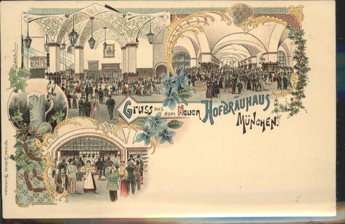 Hofbraeuhaus Muenchen Bier Ottmar Zieher